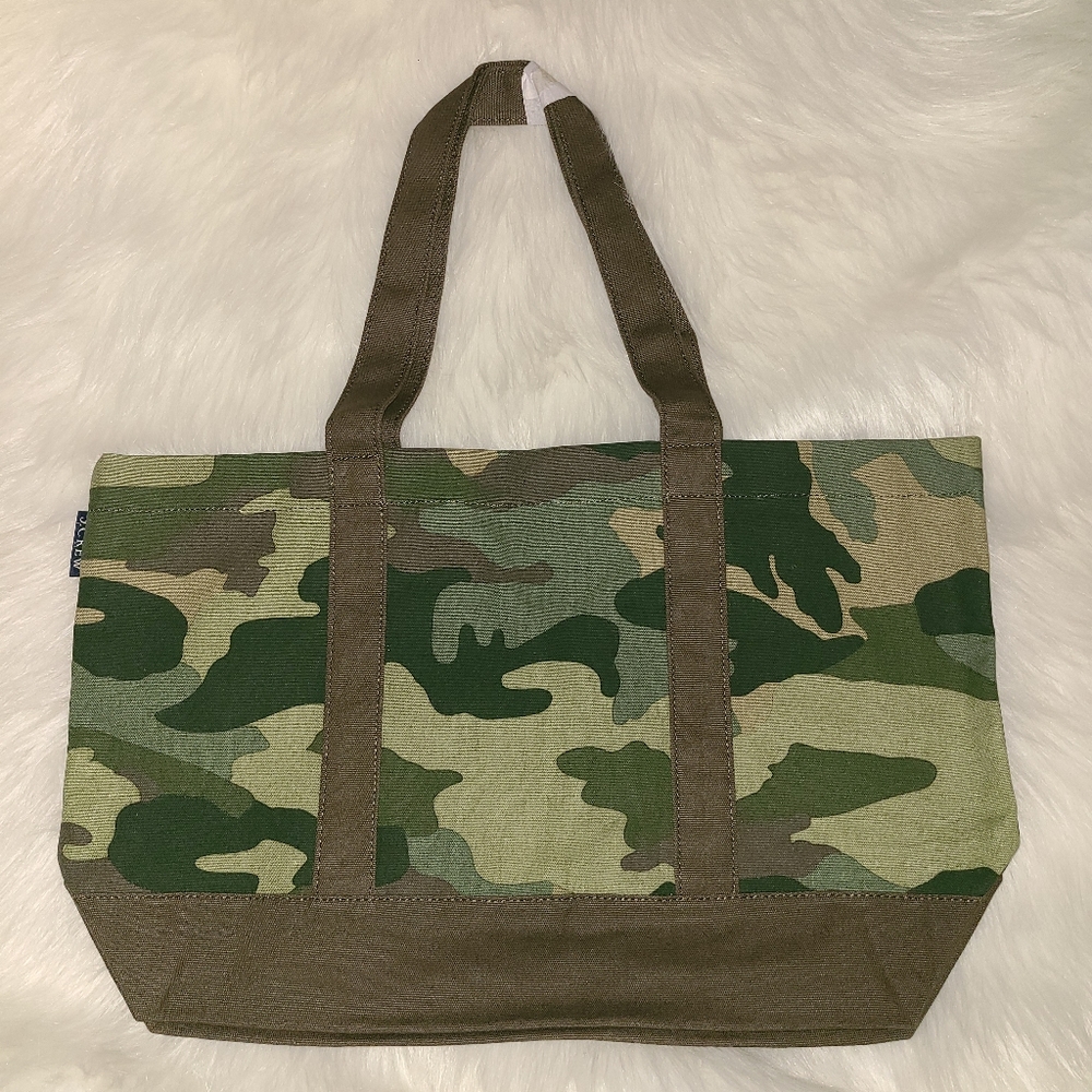 J Crew Structured Canvas Tote Bag - Picture 4 of 7